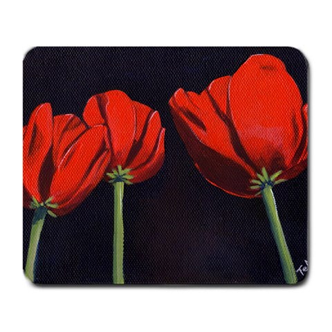 Tulips Large Mousepad from ArtsNow.com Front
