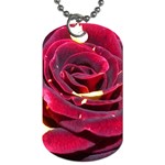 Rose 2 Dog Tag (One Side)