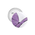 Purple Awareness Butterfly 2 1.75  Button