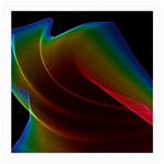 Liquid Rainbow, Abstract Wave Of Cosmic Energy  Glasses Cloth (Medium, Two Sided)