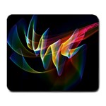Northern Lights, Abstract Rainbow Aurora Large Mouse Pad (Rectangle)