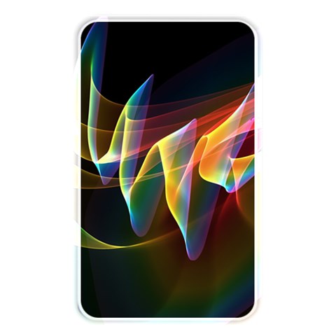 Northern Lights, Abstract Rainbow Aurora Memory Card Reader (Rectangular) from ArtsNow.com Front