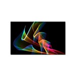 Crystal Rainbow, Abstract Winds Of Love  Sticker 10 Pack (Rectangle)