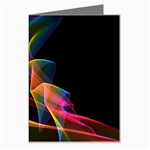 Crystal Rainbow, Abstract Winds Of Love  Greeting Card