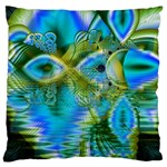 Mystical Spring, Abstract Crystal Renewal Large Cushion Case (Single Sided) 