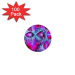 Crystal Northern Lights Palace, Abstract Ice  1  Mini Button (100 pack)