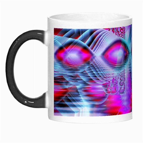 Crystal Northern Lights Palace, Abstract Ice  Morph Mug from ArtsNow.com Left