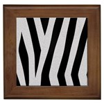 Zebra Framed Tile