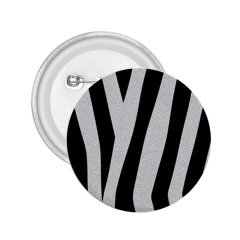 Zebra 2.25  Button from ArtsNow.com Front