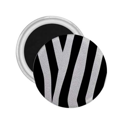Zebra 2.25  Magnet from ArtsNow.com Front
