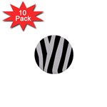 Zebra 1  Mini Button (10 pack) 