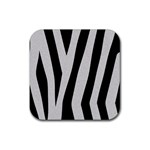 Zebra Rubber Coaster (Square)