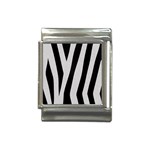 Zebra Italian Charm (13mm)