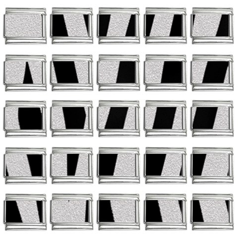 Zebra 9mm Italian Charm (25 pack) from ArtsNow.com Front
