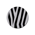 Zebra Rubber Coaster (Round)