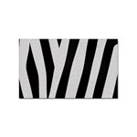 Zebra Sticker (Rectangular)