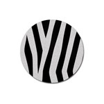 Zebra Magnet 3  (Round)