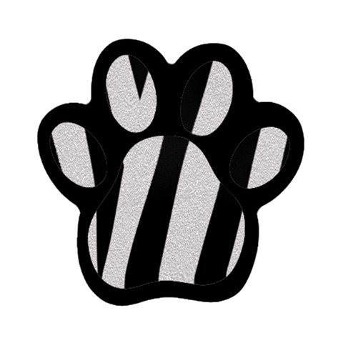 Zebra Magnet (Paw Print) from ArtsNow.com Front