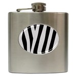 Zebra Hip Flask (6 oz)