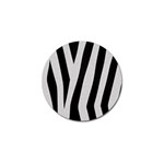 Zebra Golf Ball Marker