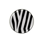 Zebra Hat Clip Ball Marker (10 pack)