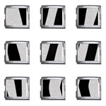 Zebra Mega Link Italian Charm (9 pack)