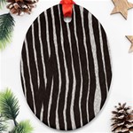 Zebra Ornament (Oval)