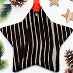 Zebra Ornament (Star)