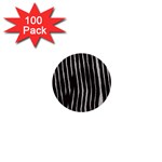 Zebra 1  Mini Button (100 pack) 