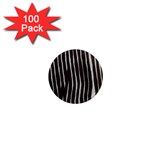 Zebra 1  Mini Magnet (100 pack) 