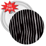 Zebra 3  Button (100 pack)