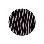 Zebra Rubber Coaster (Round)