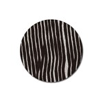 Zebra Magnet 3  (Round)