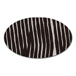 Zebra Magnet (Oval)