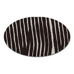 Zebra Magnet (Oval)