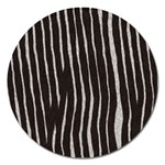 Zebra Magnet 5  (Round)