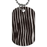 Zebra Dog Tag (Two Sides)