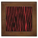 Zebra Framed Tile