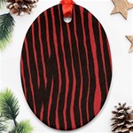 Zebra Ornament (Oval)