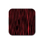 Zebra Rubber Coaster (Square)