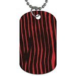 Zebra Dog Tag (Two Sides)