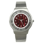 Zebra Stainless Steel Watch