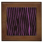 Zebra Framed Tile