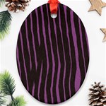 Zebra Ornament (Oval)