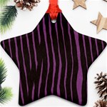 Zebra Ornament (Star)