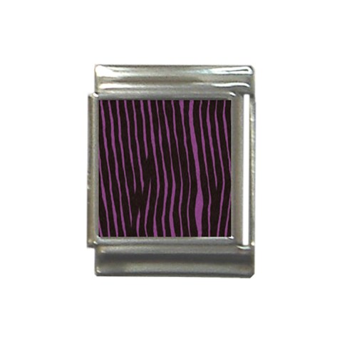 Zebra Italian Charm (13mm) from ArtsNow.com Front
