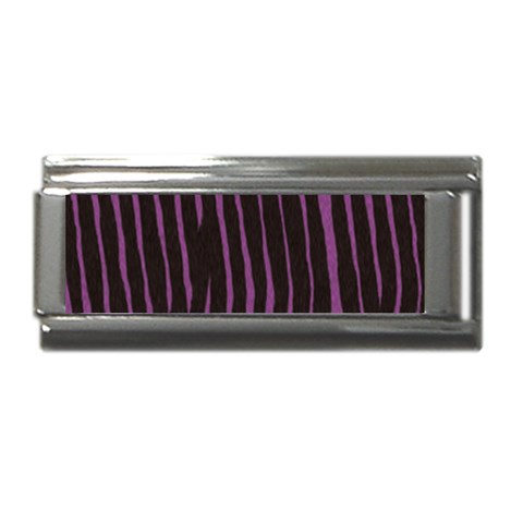 Zebra Superlink Italian Charm (9mm) from ArtsNow.com Front