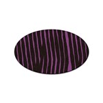 Zebra Sticker (Oval)