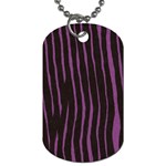 Zebra Dog Tag (One Side)