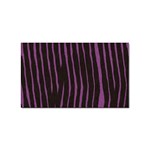 Zebra Sticker Rectangular (10 pack)